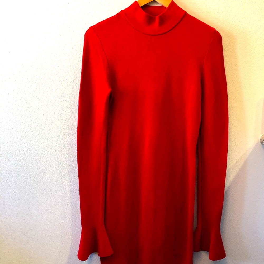 Crimson Michael Kors Dress Size M